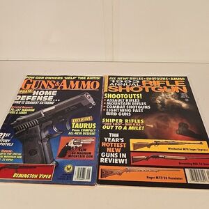 Lot Of 2 Guns & Ammo Annual Rifle Shotgun & Home Defense Magazines 1993